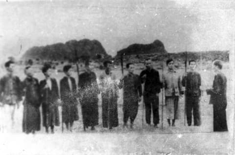 Đội tự vệ đỏ ở Hòa Quân - Đông Sớ - Nghệ An trong cao trào Xô Viết Nghệ - Tĩnh 1930 - 1931Nguồn: Ảnh tư liệu.