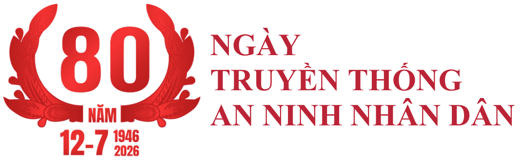 Logo kỷ niệm ngày truyền thống lực lượng An ninh nhân dân